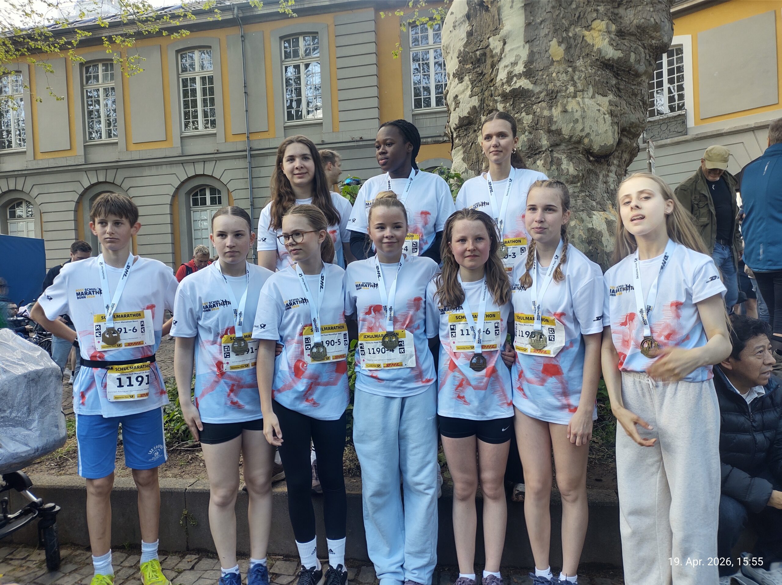 Starke Leistungen und großer Teamgeist beim Schulmarathon Bonn