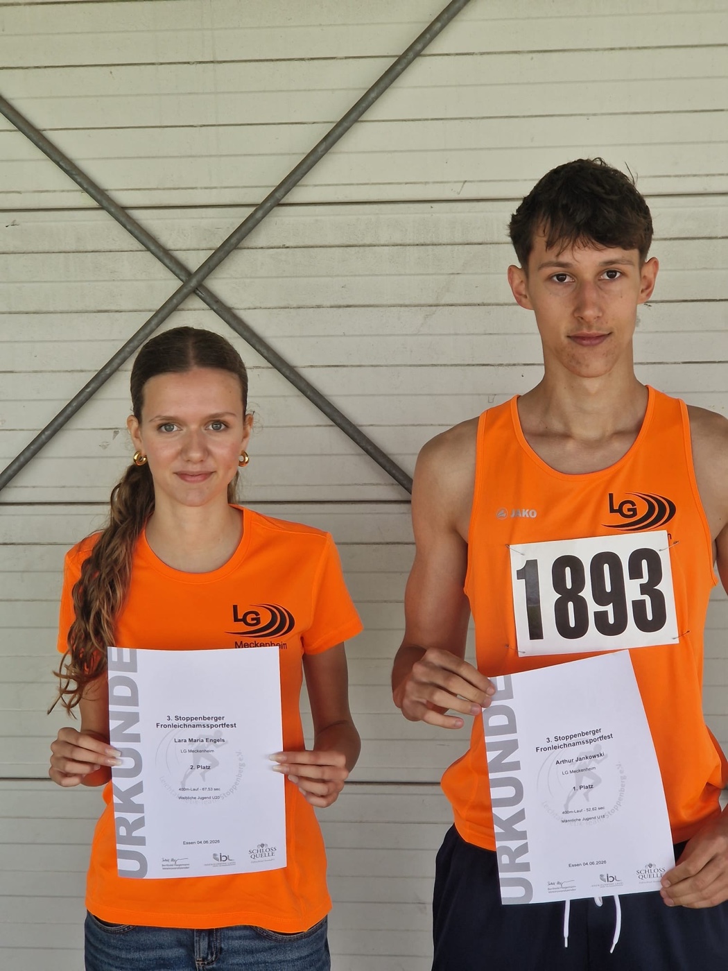 Lara und Arthur weiter in sehr guter Form 