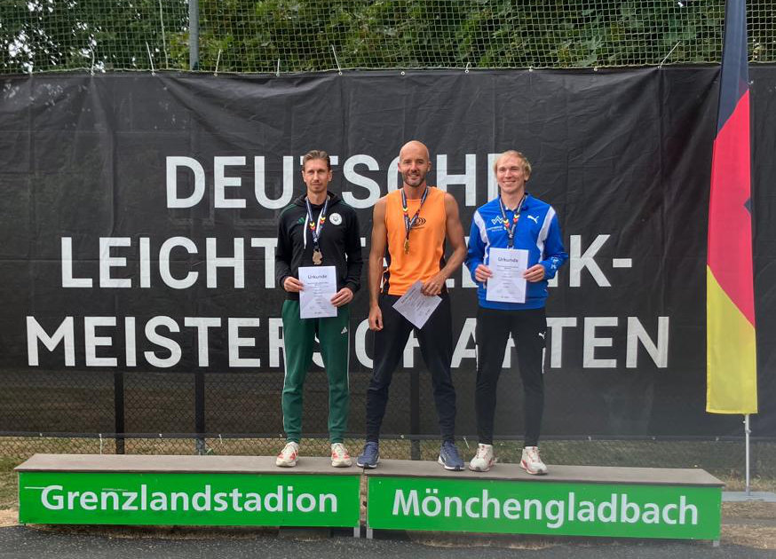 Zwei Titel und eine Vizemeisterschaft für Johannes Wagner bei den DM Masters